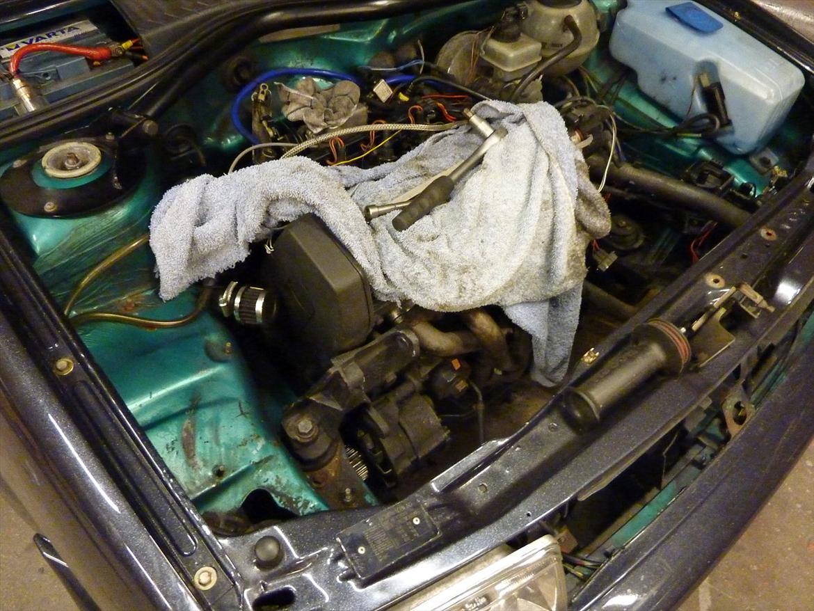 Eaton m45 kompressor på polo G40 billede 10