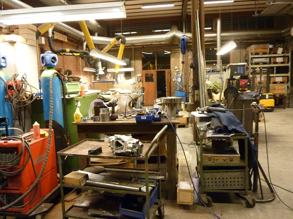 Eaton m45 kompressor på polo G40 billede 12