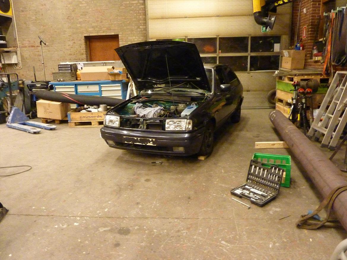 Eaton m45 kompressor på polo G40 billede 14