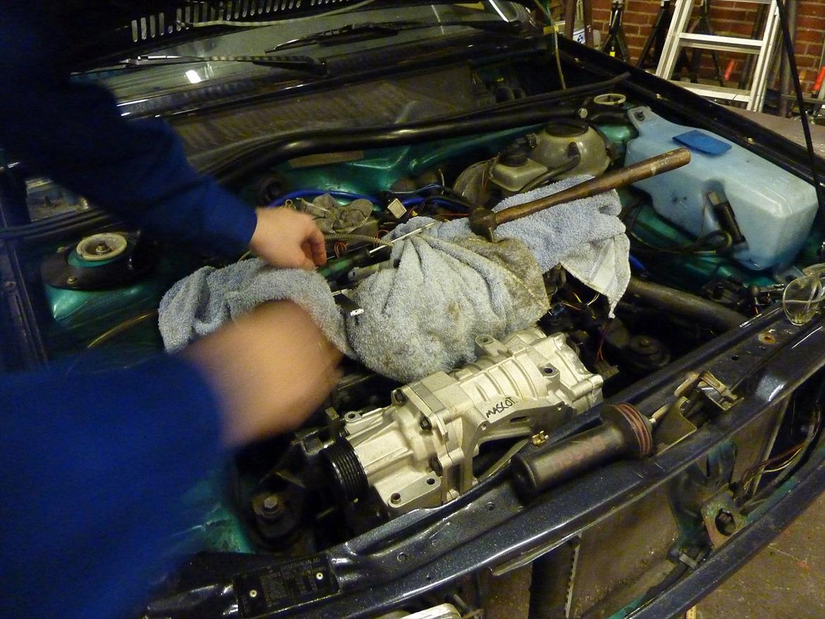 Eaton m45 kompressor på polo G40 billede 24