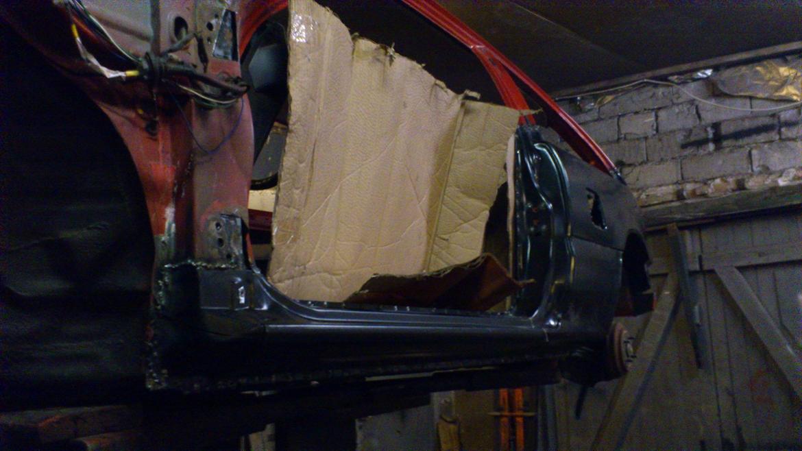 honda civic projekt - så kom der bagskærm og panel på billede 29