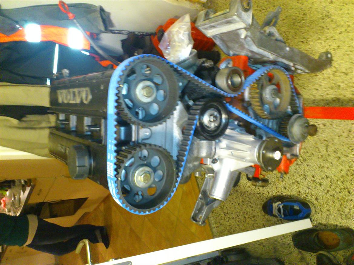 Volvo b230fk 16v turbo 500+hk - så mangler den bare at blive rengjort, og et par nuke performance knasthjul:) billede 54