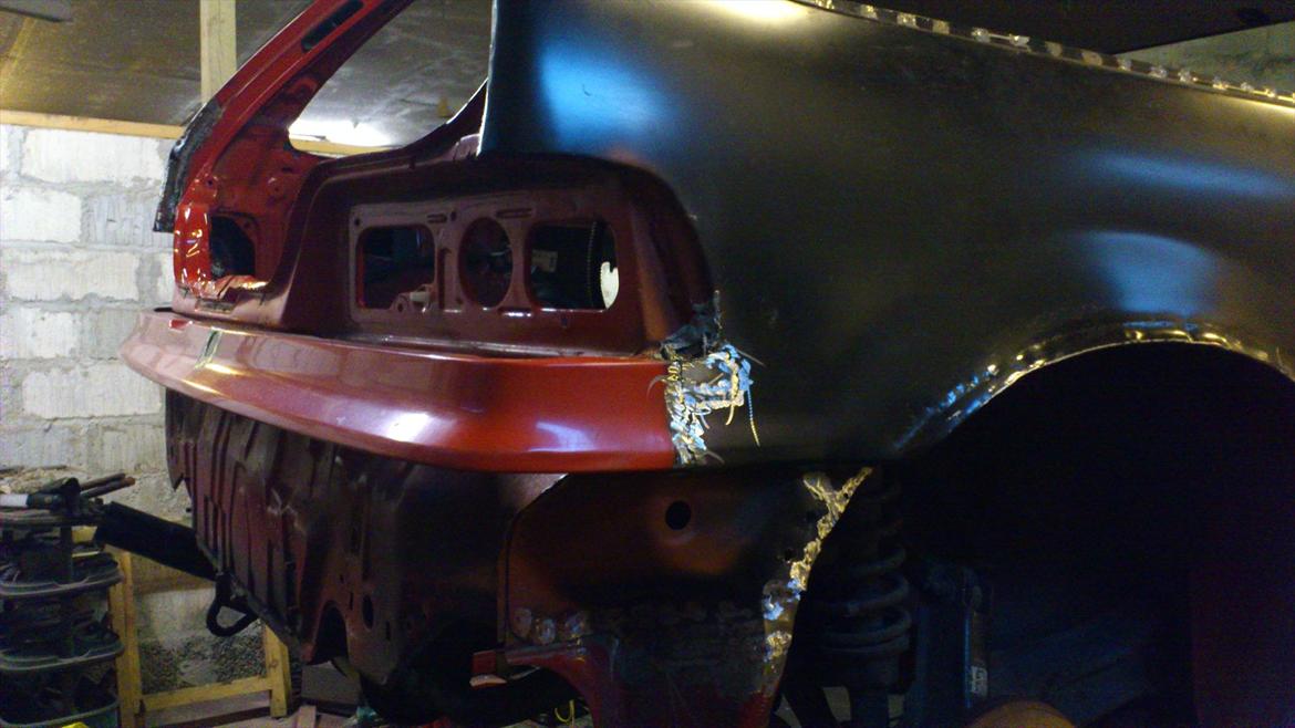 honda civic projekt - bagliste svejst sam med karosse billede 33