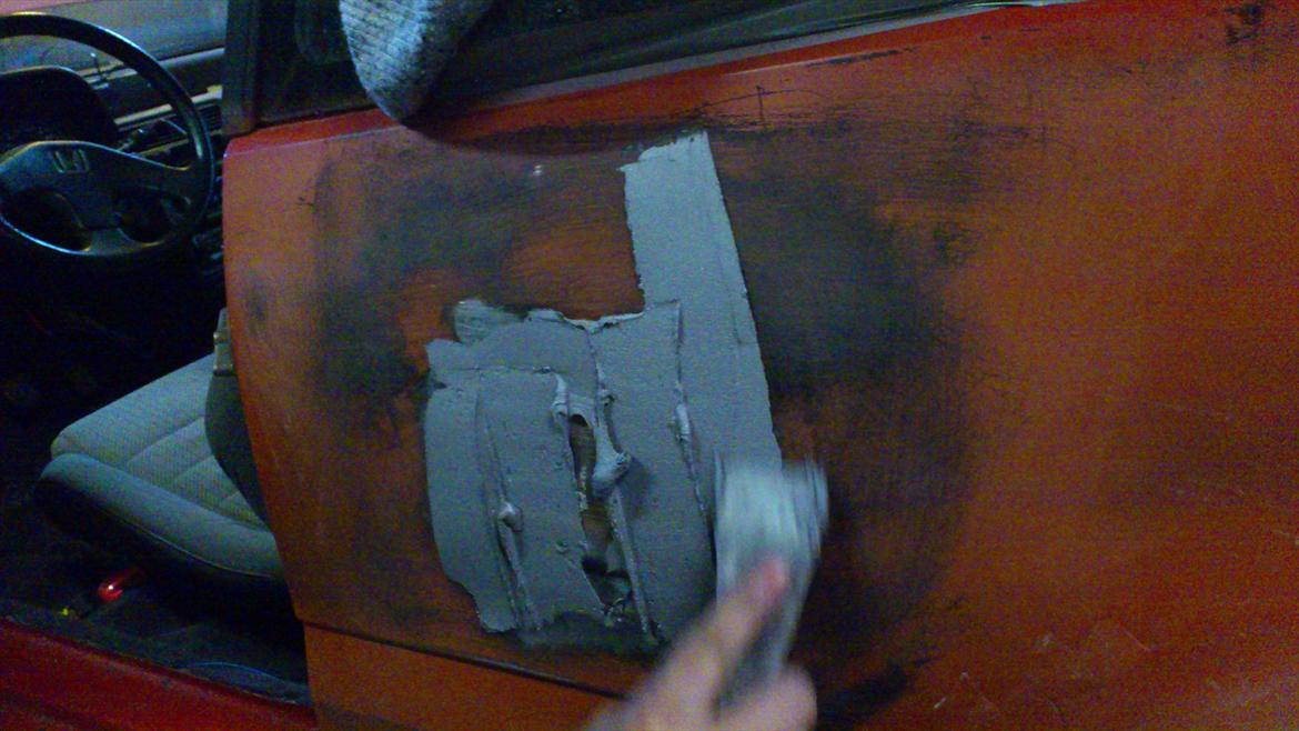 honda civic projekt - i fuld gang med at spartle billede 39