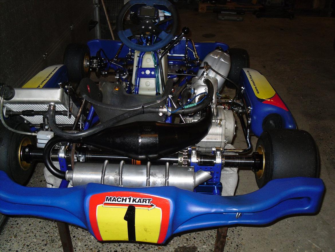 125 ccm KZ2 6 gear gokart  billede 1