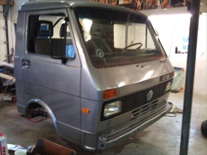 Vw lt 35 autotransporter opbygning. billede 37