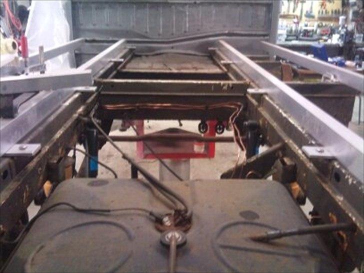 Vw lt 35 autotransporter opbygning. billede 53