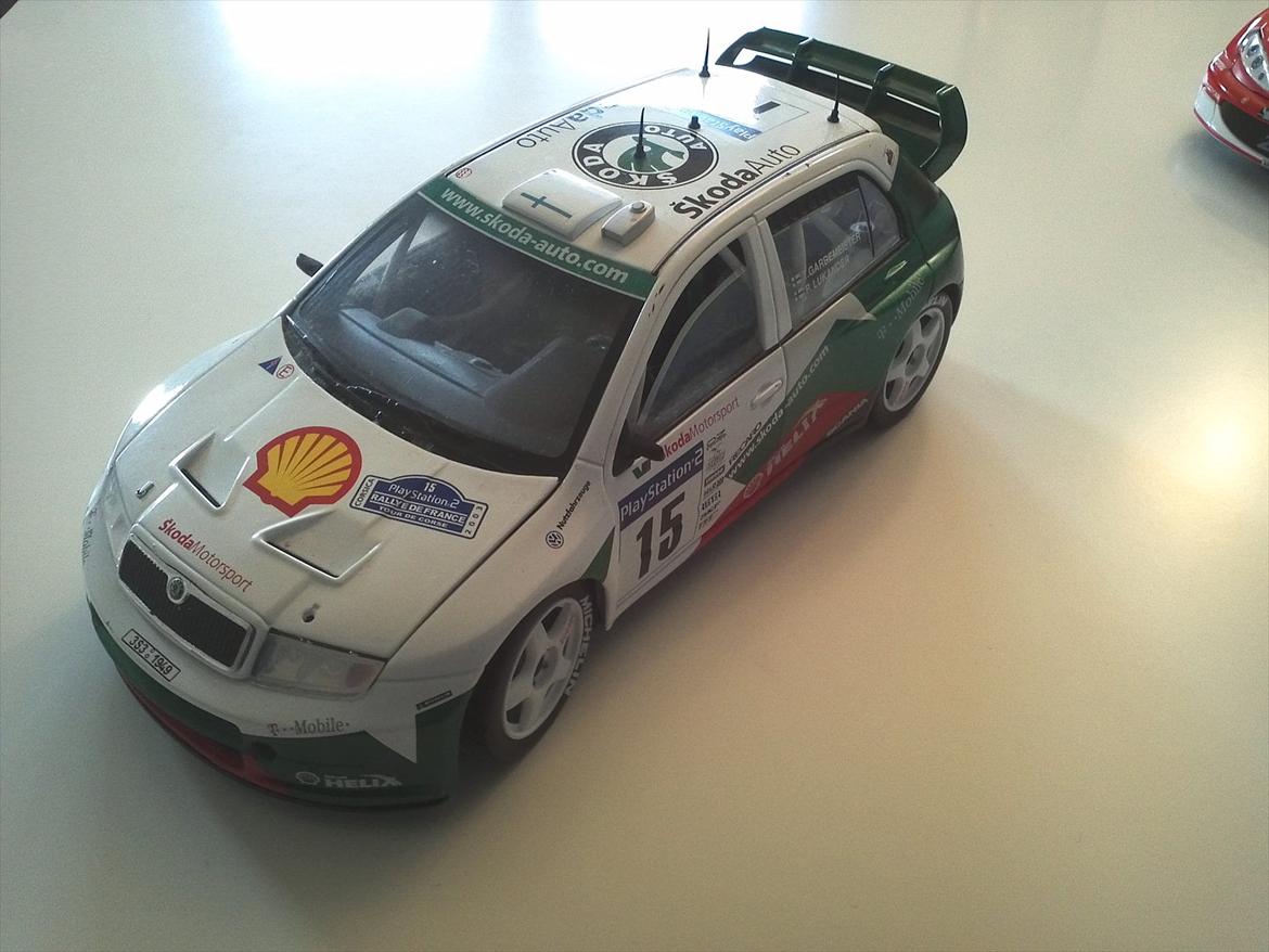 Nye modelbiler - Fabia WRC 1:18 Solido billede 3