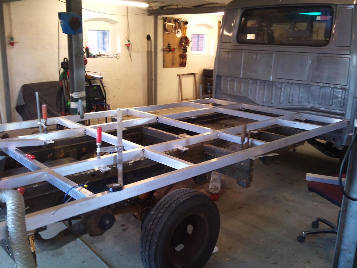 Vw lt 35 autotransporter opbygning. billede 64