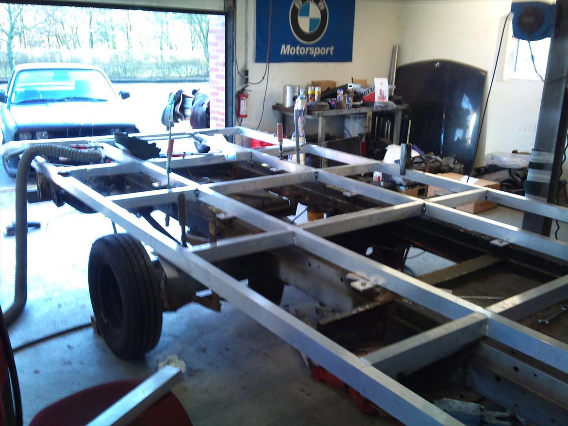 Vw lt 35 autotransporter opbygning. billede 65