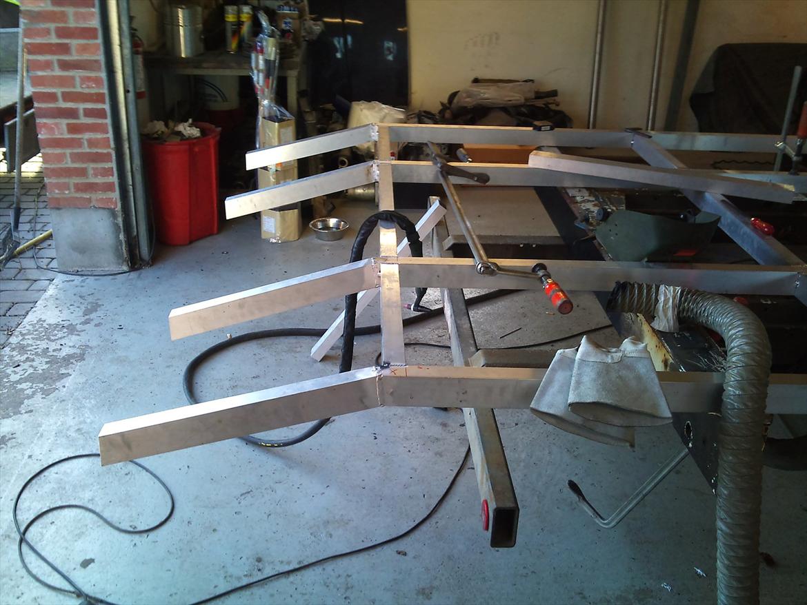 Vw lt 35 autotransporter opbygning. billede 67