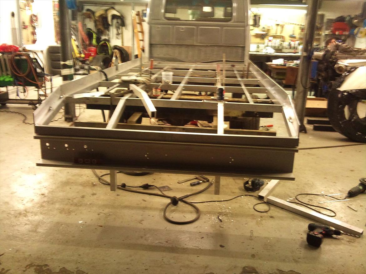 Vw lt 35 autotransporter opbygning. billede 68