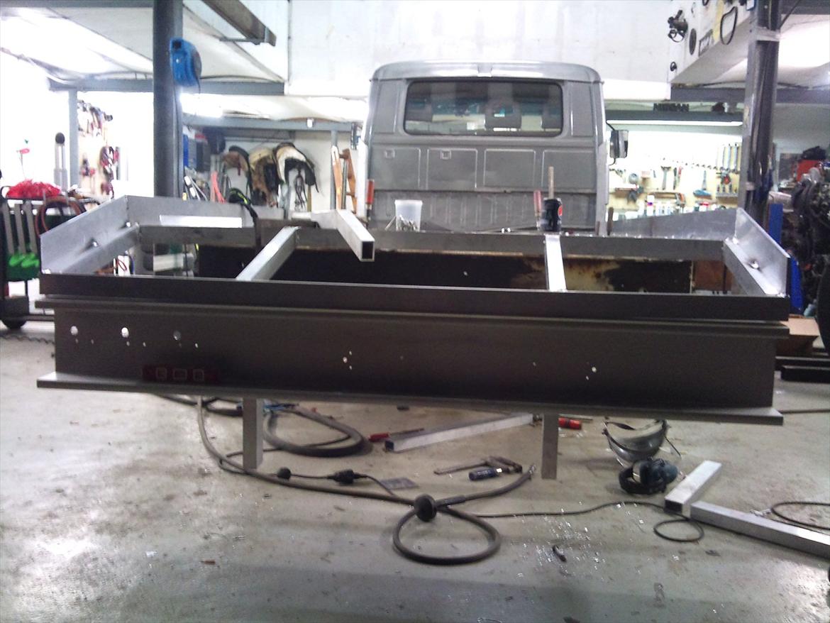 Vw lt 35 autotransporter opbygning. billede 69