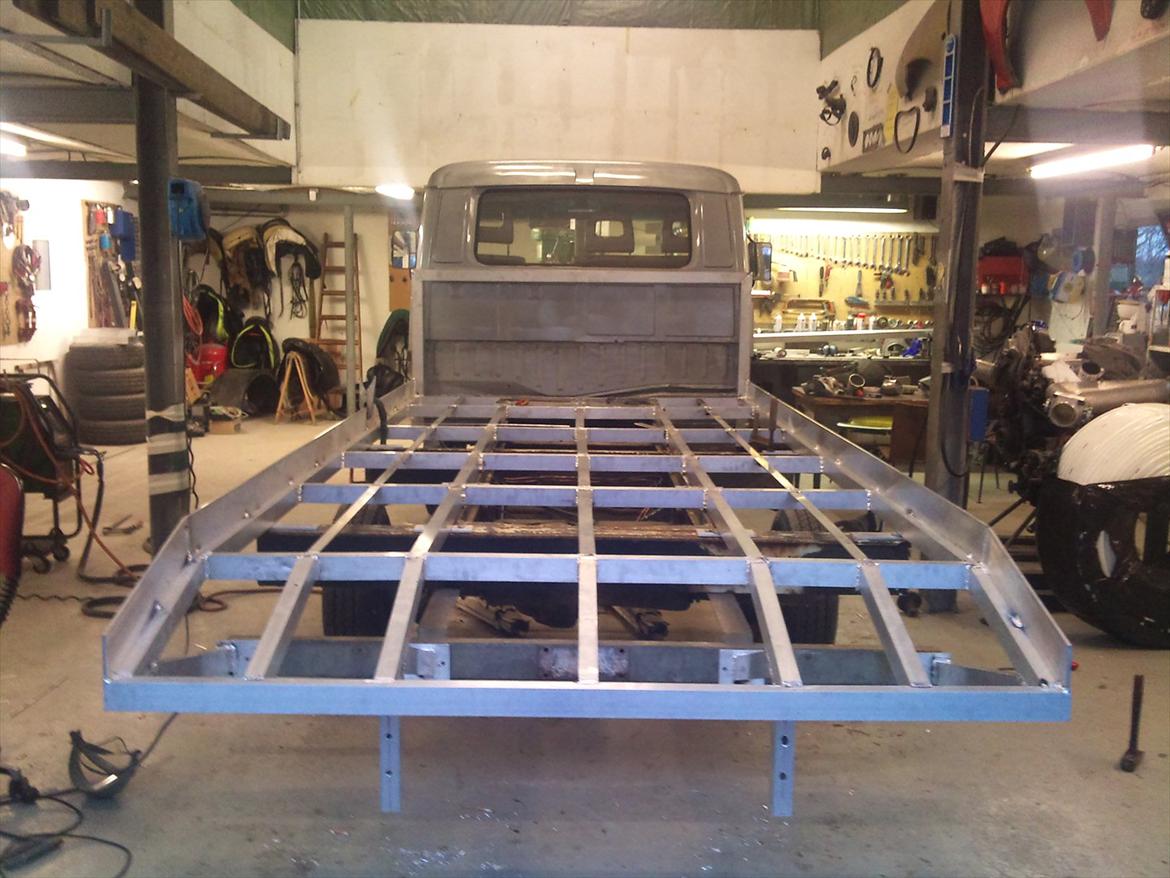 Vw lt 35 autotransporter opbygning. billede 72