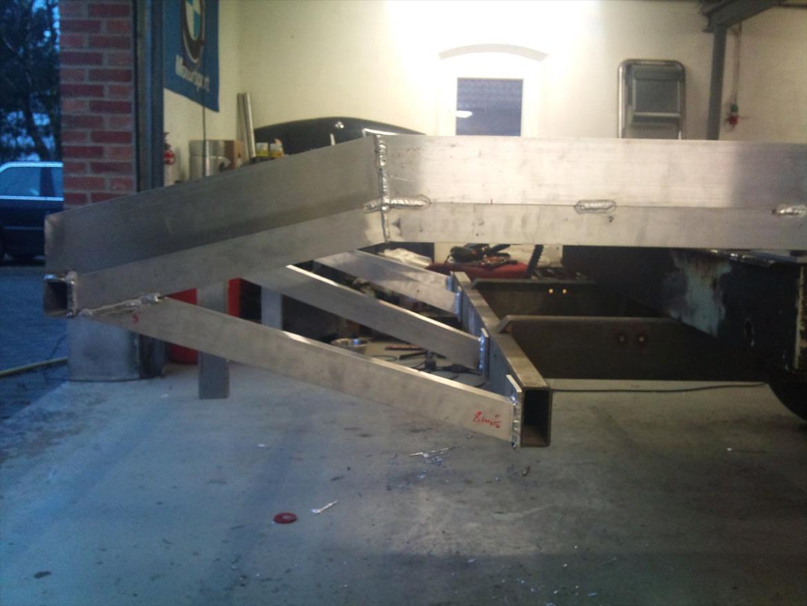 Vw lt 35 autotransporter opbygning. billede 73