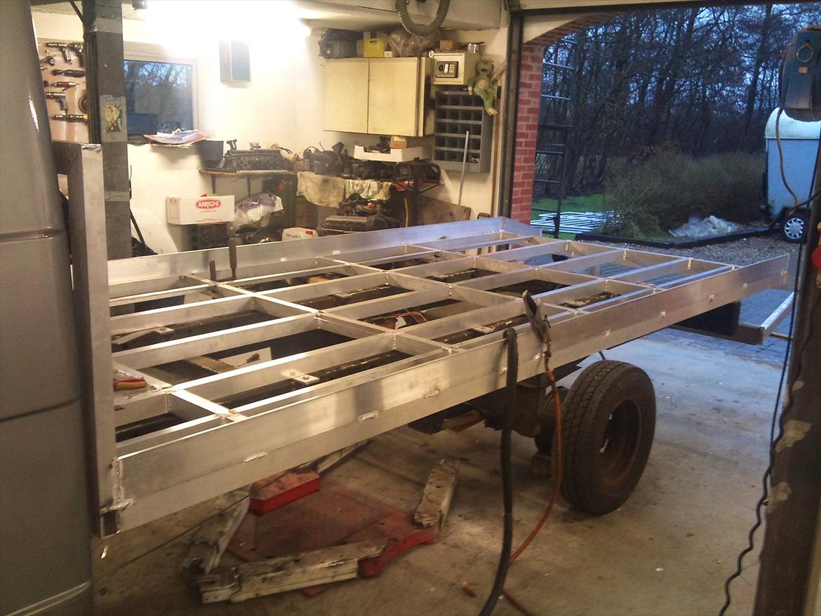 Vw lt 35 autotransporter opbygning. billede 77