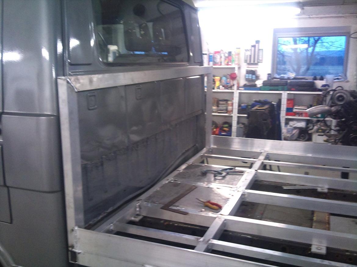 Vw lt 35 autotransporter opbygning. billede 78