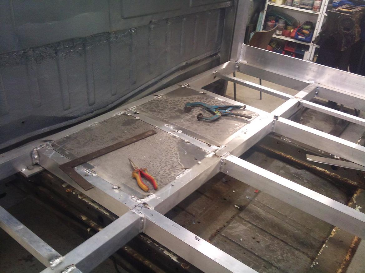 Vw lt 35 autotransporter opbygning. billede 79