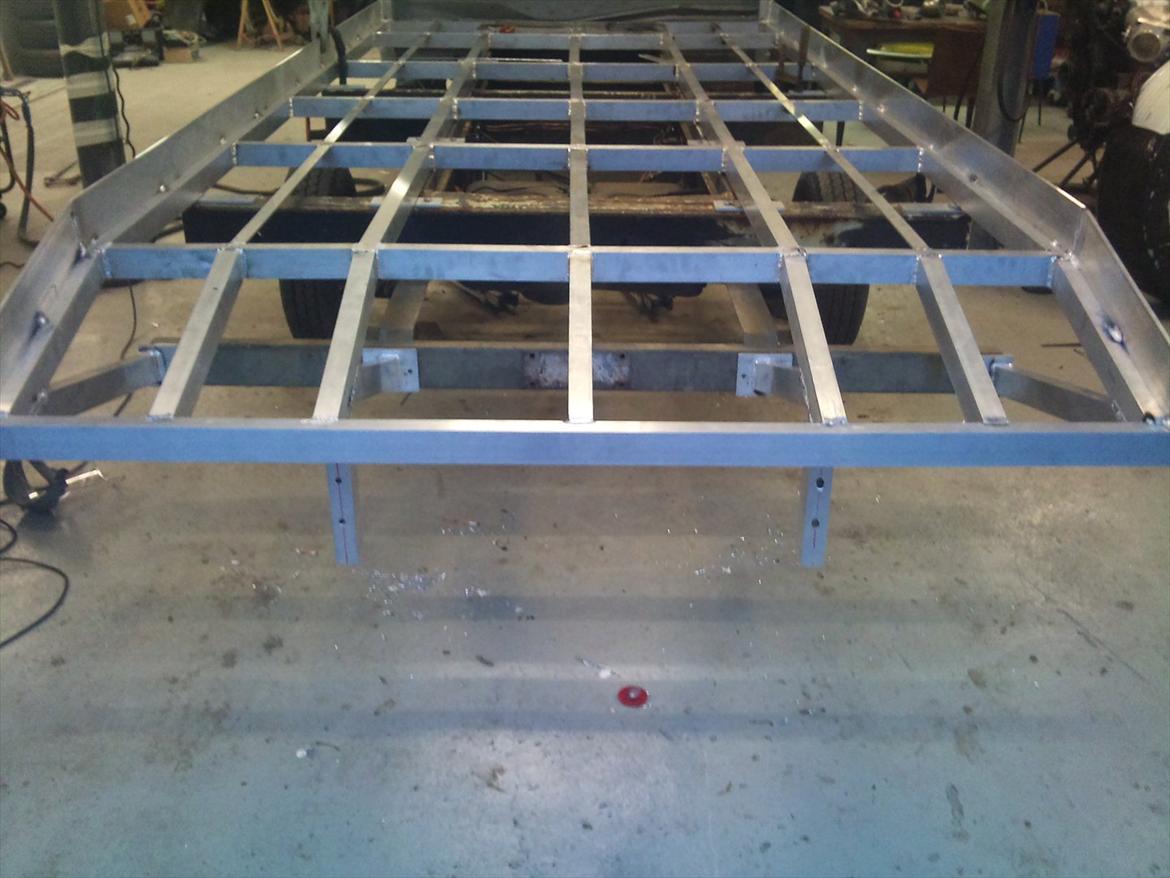 Vw lt 35 autotransporter opbygning. billede 80