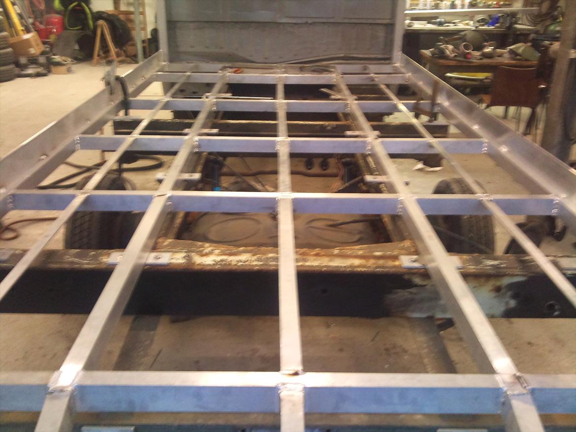 Vw lt 35 autotransporter opbygning. billede 81