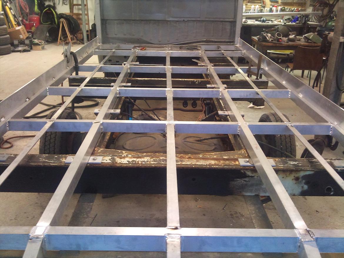 Vw lt 35 autotransporter opbygning. billede 82