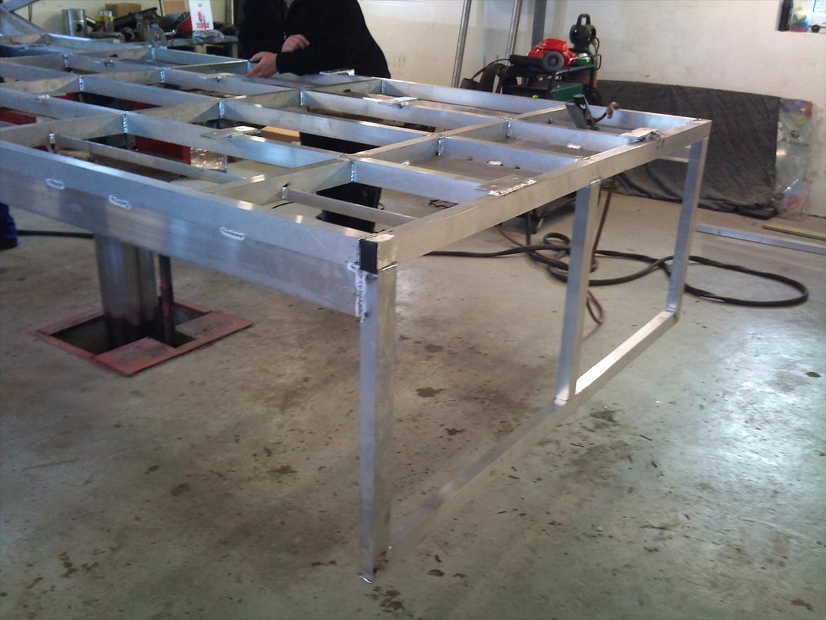 Vw lt 35 autotransporter opbygning. billede 85