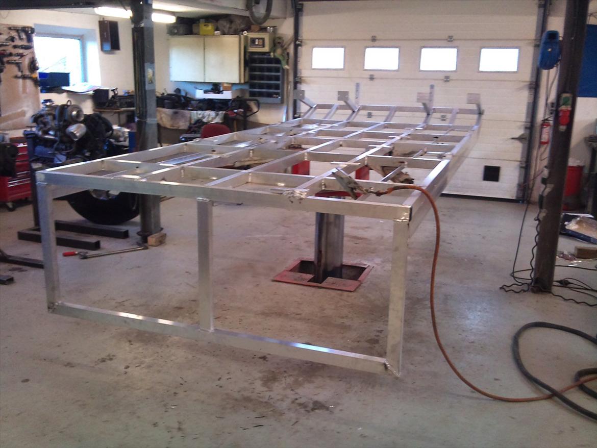 Vw lt 35 autotransporter opbygning. billede 89