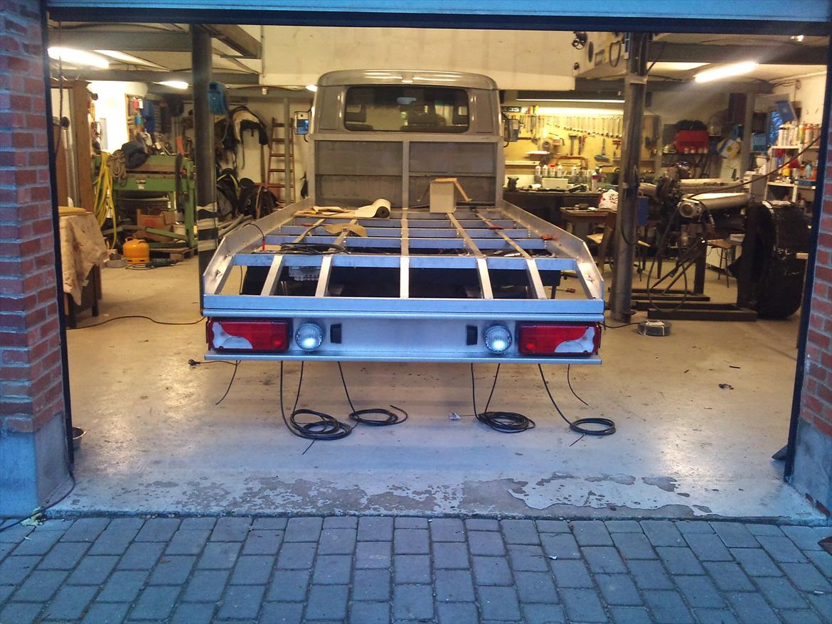 Vw lt 35 autotransporter opbygning. billede 95