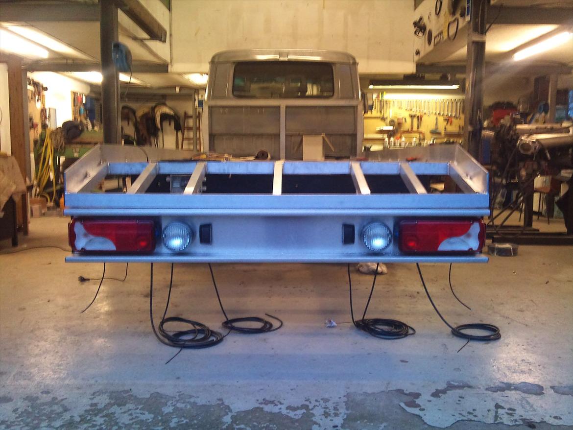 Vw lt 35 autotransporter opbygning. billede 96