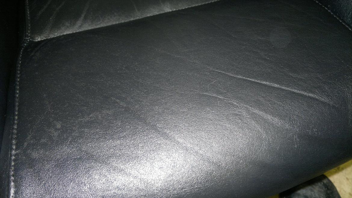 Læder sæde i Carina E billede 6