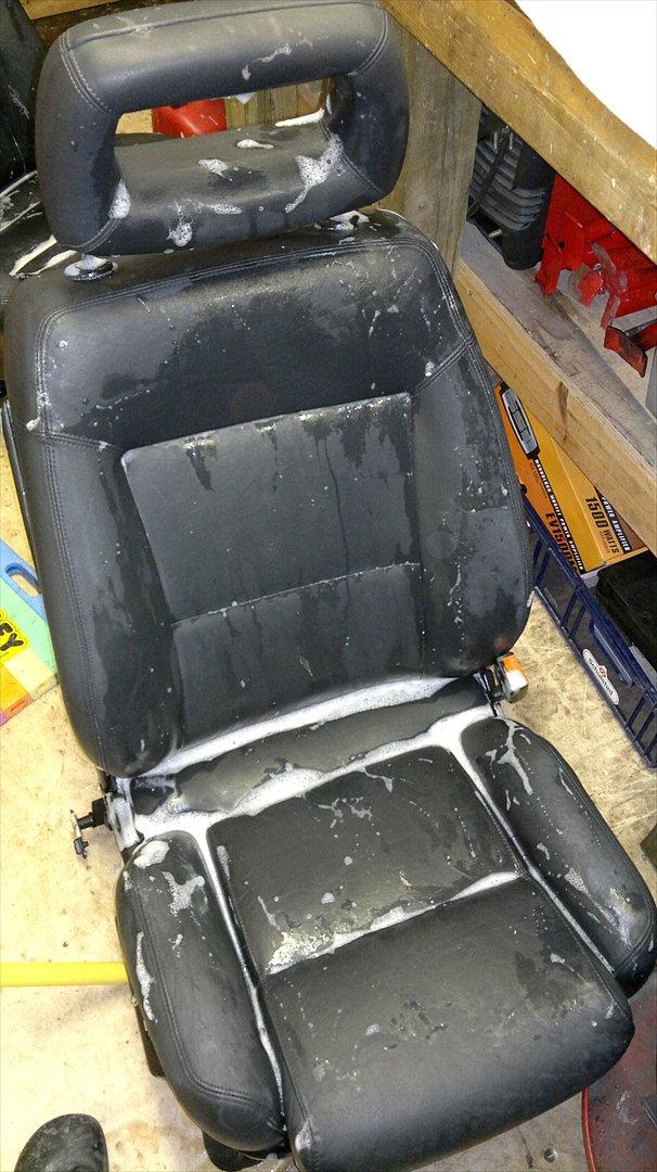 Læder sæde i Carina E billede 10