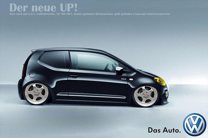 VAG Biler som de skal se ud.. !!! (: - Tror sgu alligevel det bliver en top sælgert den nye UP! ;P billede 1