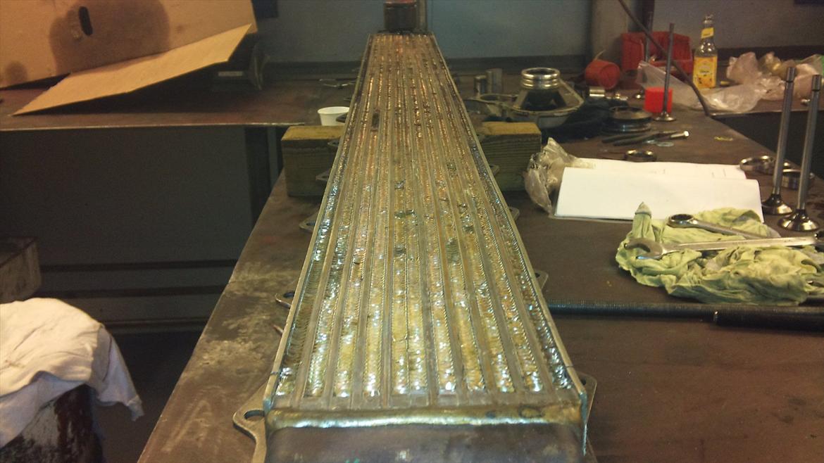 Lidt fra mit arbejde som skibsmontør - Samme køler igen, det tager satme lang tid :P
Og der er jo så også en bagside. billede 15