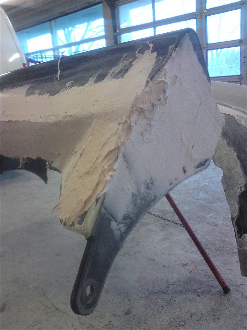 Mit hjemmelavet skørtesæt.. - Sideskørterne har fået en gang grovspartling.. billede 20