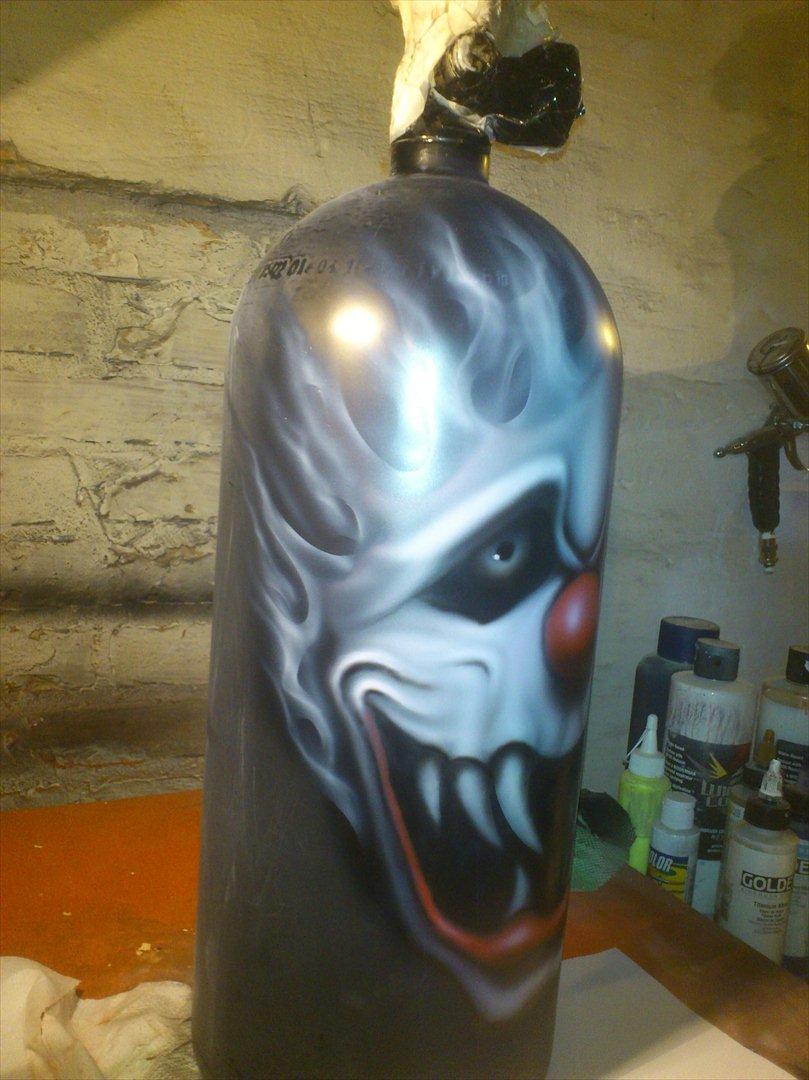 airbrush på nos flaske billede 2