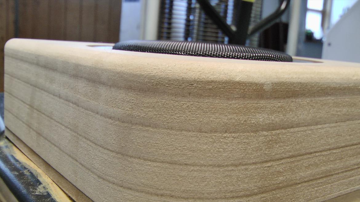 HiFi 3D Fræsning Af Dør Kabinetter +++ - Her er så de bagerste kabinetter hvor enheden er sænket ned som på de foreste dør-kabinetter.
Mangler kun læder og enheden samt matrix afstivningen der endnu ikke er lavet (kommer senere)
 billede 26