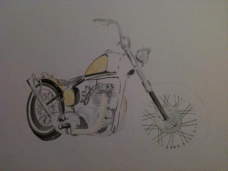 Tegninger og malerier billede 32