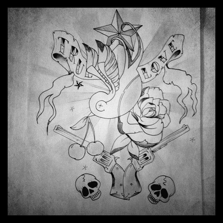 Tegninger og malerier billede 39