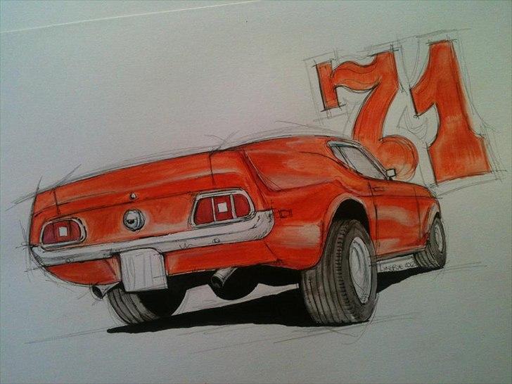 Tegninger og malerier billede 48