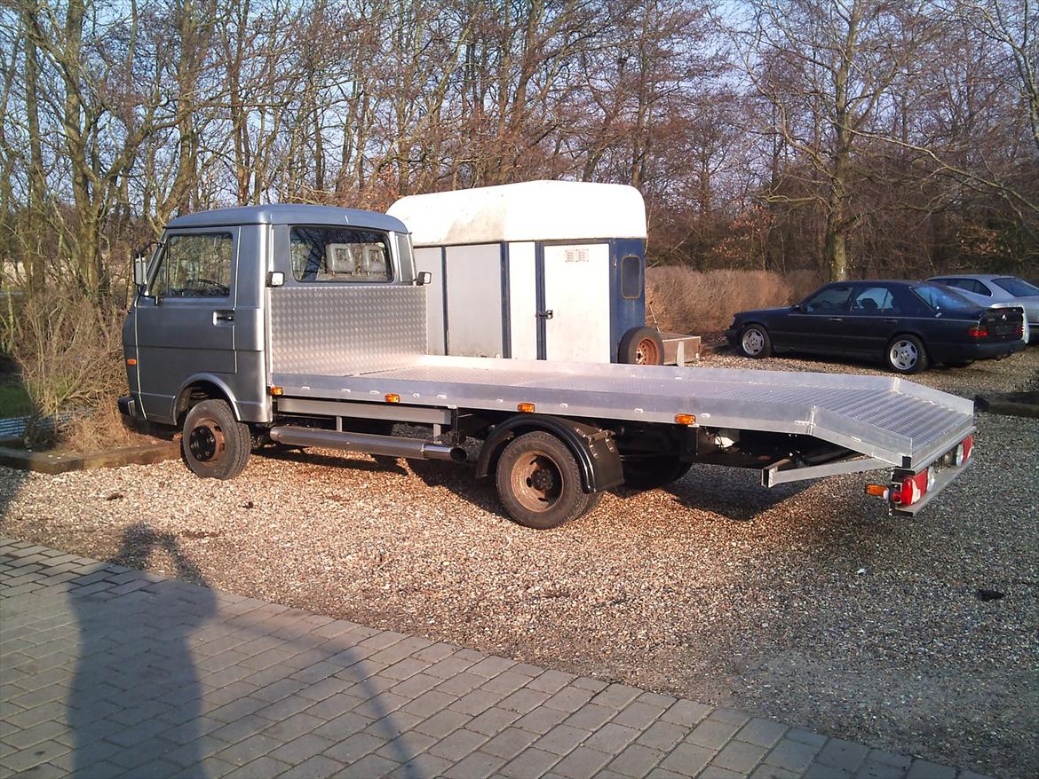 Vw lt 35 autotransporter opbygning. billede 113