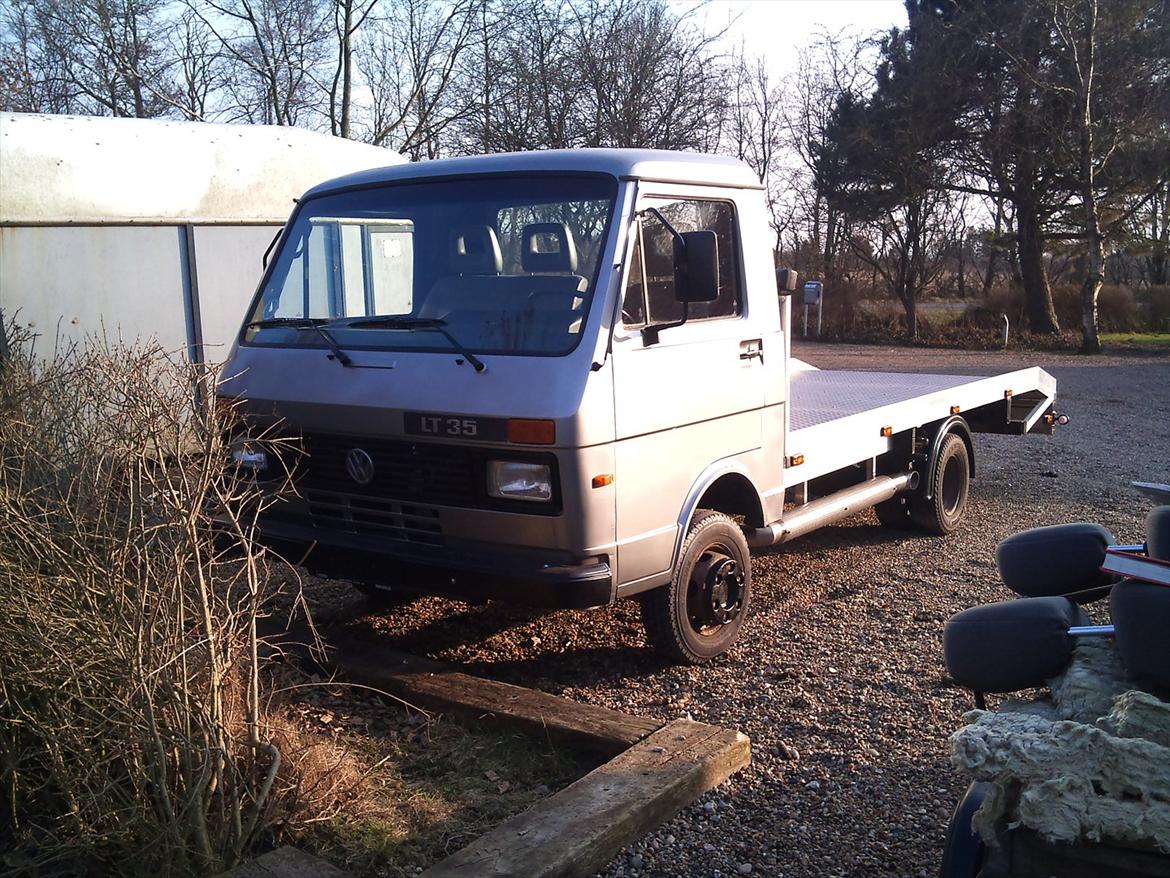 Vw lt 35 autotransporter opbygning. billede 115