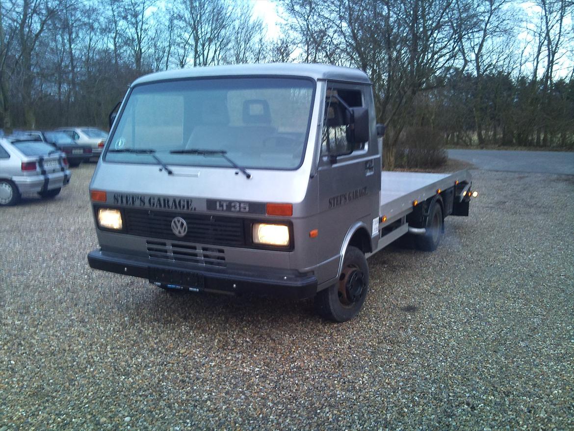 Vw lt 35 autotransporter opbygning. billede 118