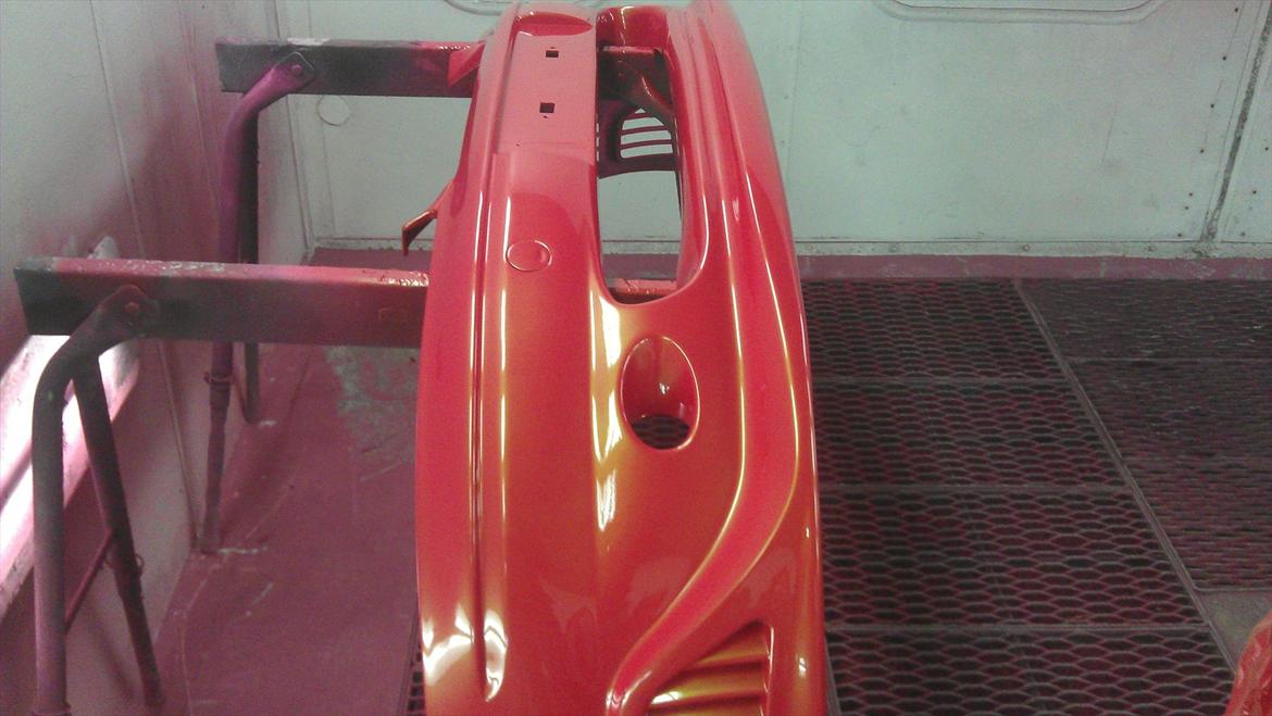 VECTRA B V6 RENOVERING/TUNING/STYLING - i500 front færdiglakeret billede 40