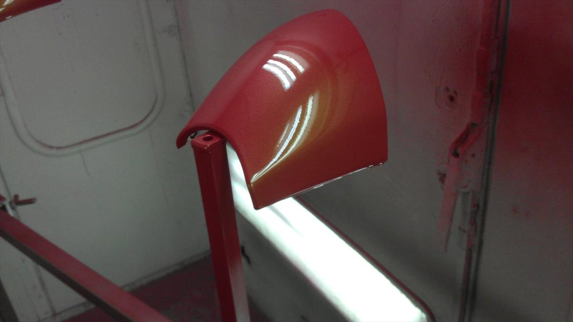 VECTRA B V6 RENOVERING/TUNING/STYLING - så kom der farve på karossen med 6x klarlak billede 47