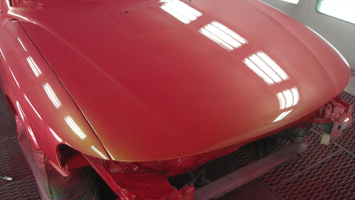 VECTRA B V6 RENOVERING/TUNING/STYLING - forlænget skærm og hjelm,det blev da helt godt :) billede 49