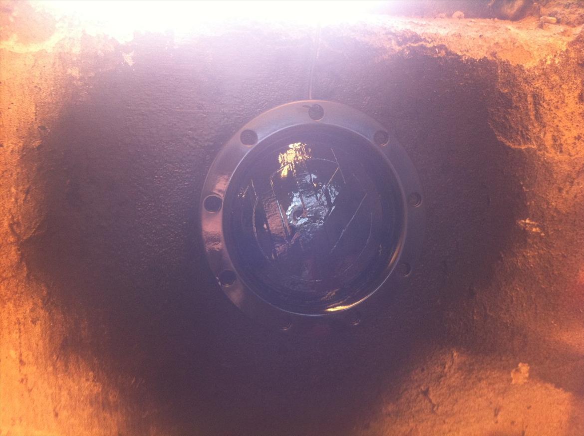 Ny Lak til alu fælge. - Det er blevet pakket ind i malertape der hvor der skulle være det. Og har fåret 4-5 gange med Matsort.  billede 12