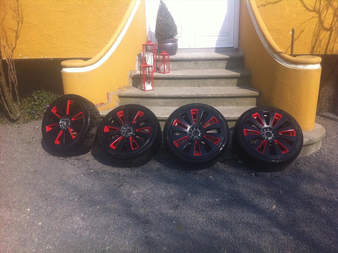 Ny Lak til alu fælge. - Her er de klar til montering på bilen. billede 19