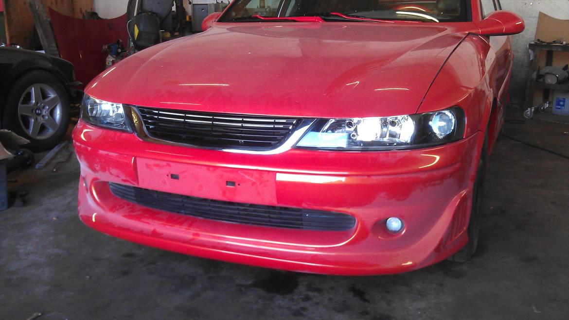 VECTRA B V6 RENOVERING/TUNING/STYLING - front færdig og godt støvet billede 66