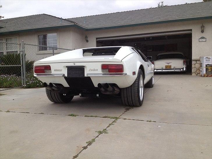 DeTomaso Pantera #2241 - Lige ankommet til min ven, Steve's, indkørsel. Det er ham som skal sørge for nyt indtræk, lak etc. billede 2