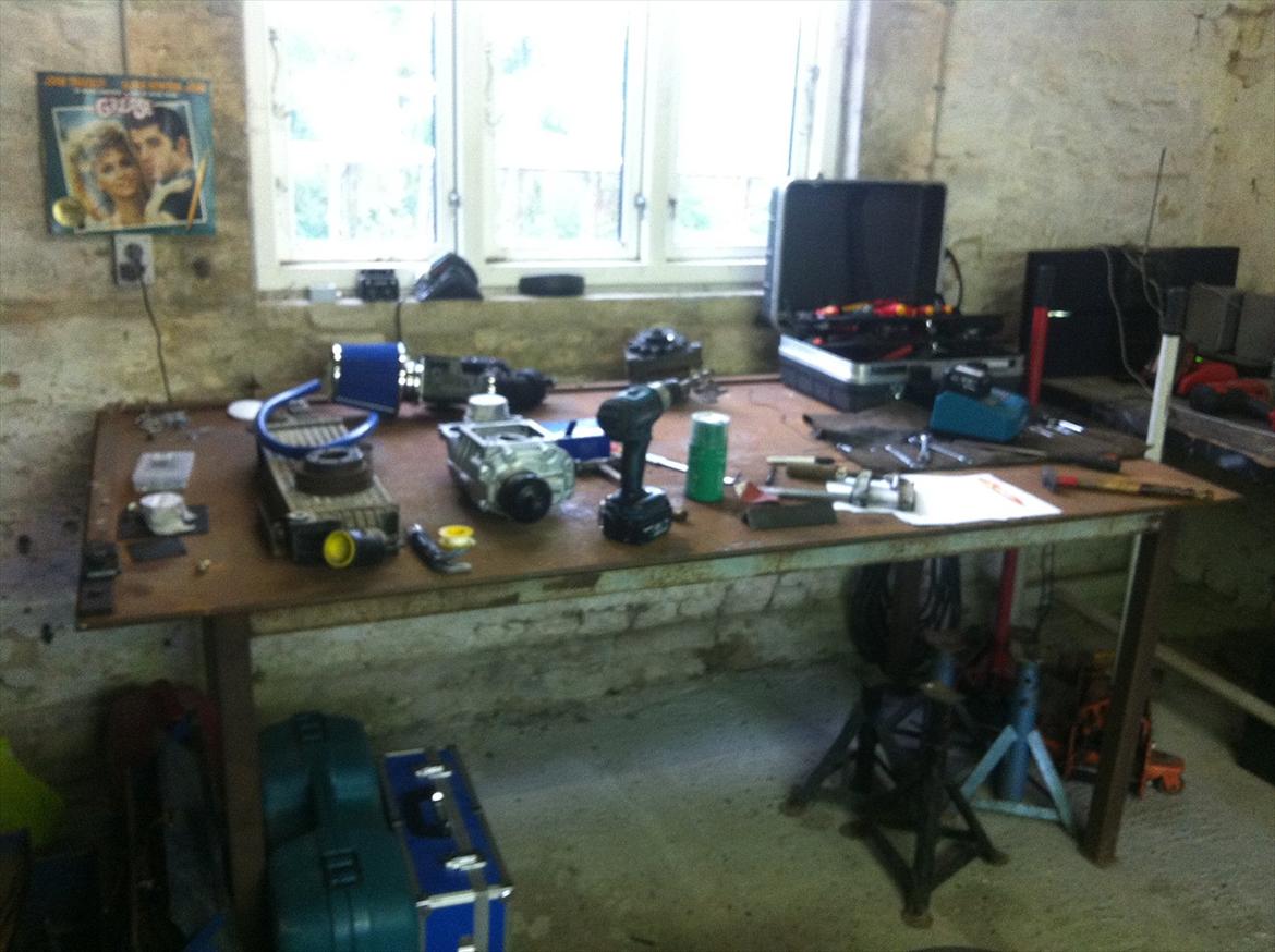 "Bimse´s" makeover fra grim gadebil til ond drifter - Eaton skruekompressor gøres klar. billede 19